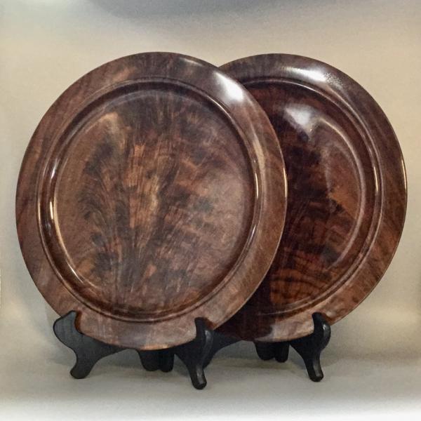 Walnut platters