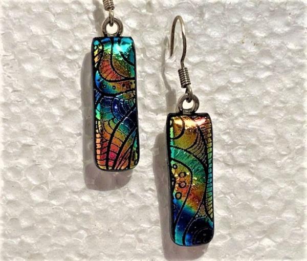 Dichroic Earrings picture