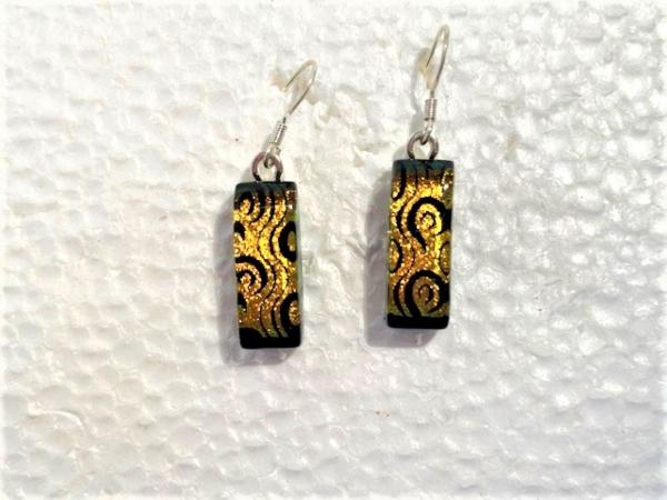 Dichroic Earrings picture