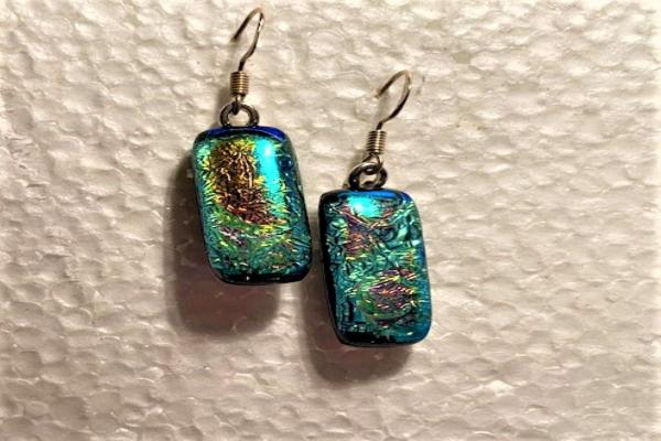 Dichroic Earrings picture