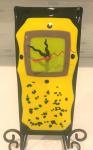 Yellow Wall Clock