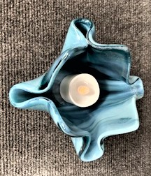 Blue Candle Holder picture