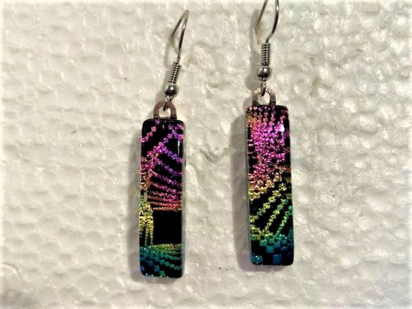 Dichroic Earrings picture