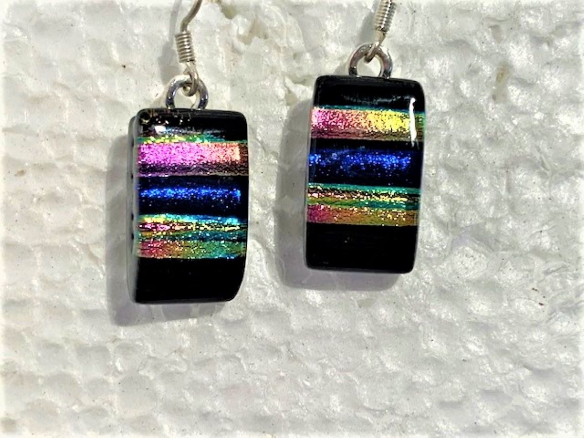 Dichroic Earrings picture