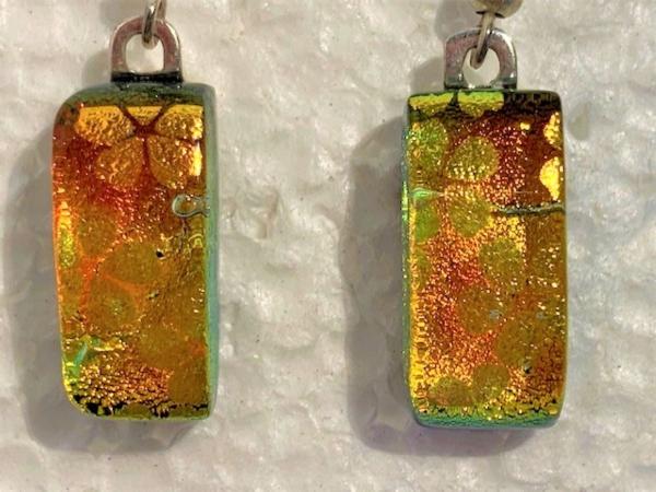 Dichroic Earrings