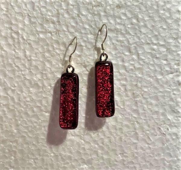 Dichroic Earrings picture