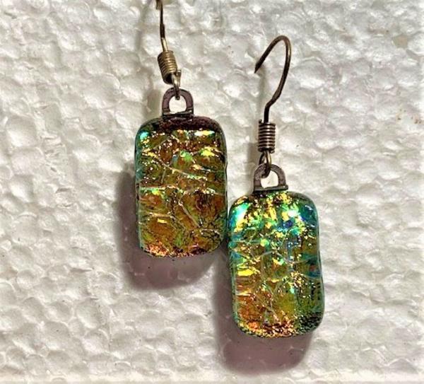 Dichroic Earrings