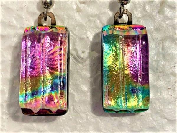 Dichroic Earrings picture