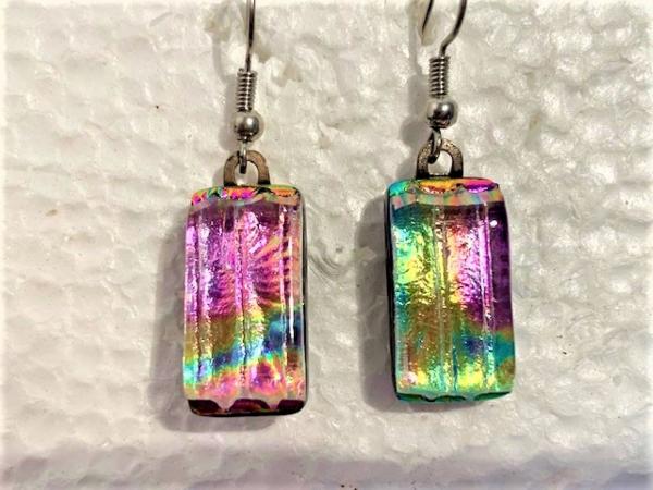 Dichroic Earrings picture