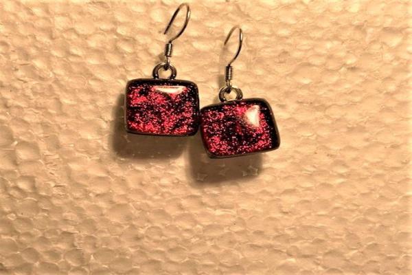 Dichroic Earrings picture