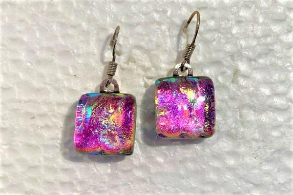 Dichroic Earrings