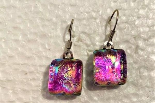 Dichroic Earrings picture