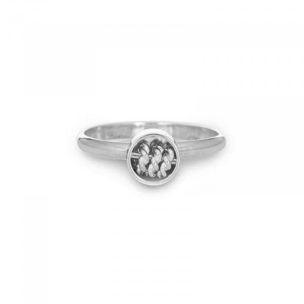 SPINNER: Contemporary Tube Ring Sterling Silver picture