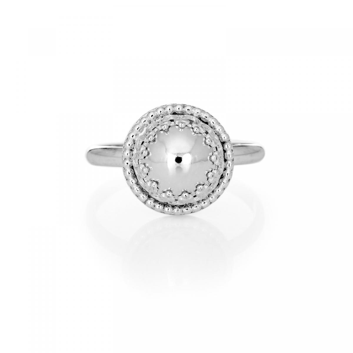 Reflections: Sterling Mirror Finish Dome Ring picture