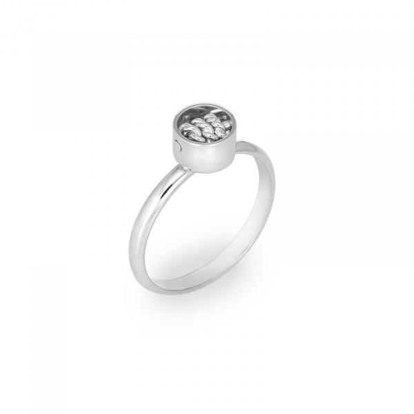 SPINNER: Contemporary Tube Ring Sterling Silver picture