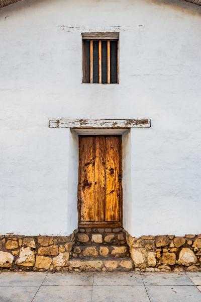 Door at Casa De La Guerra, Santa Barbara