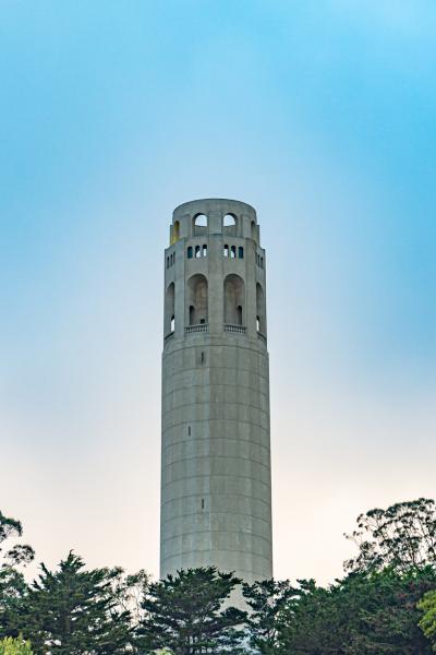 Coit Tower at Dusk, San Francisco picture