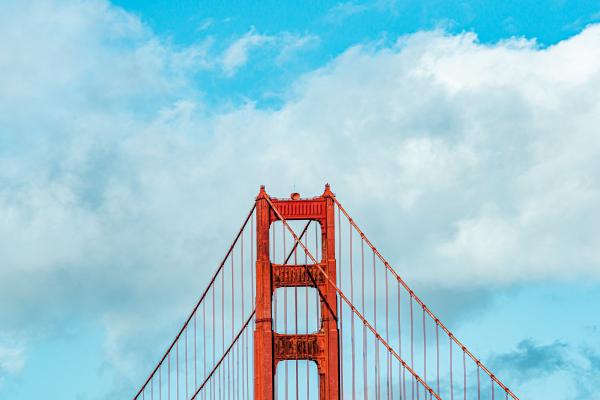 Top of Golden Gate, San Francisco