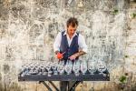 Tuning His Instruments, San Gimignano, Italy