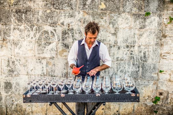 Tuning His Instruments, San Gimignano, Italy