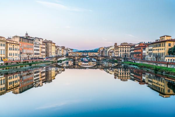 Still Water on the Arno, Florence