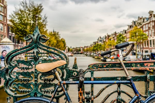 Bike & Canal, Amsterdam picture