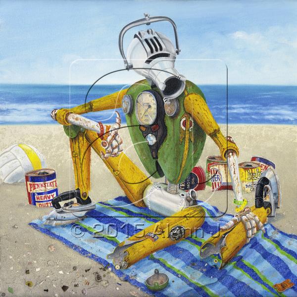 #07m - Spring Break - Limited Edition Metal Print (50)