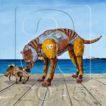 #14m - Sniffing" On The Dock Of The Bay - Limited Edition Metal Print
