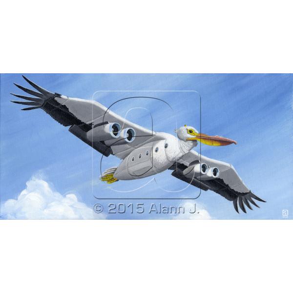 #06 - Pelican Air - Limited Edition Archival Paper Print