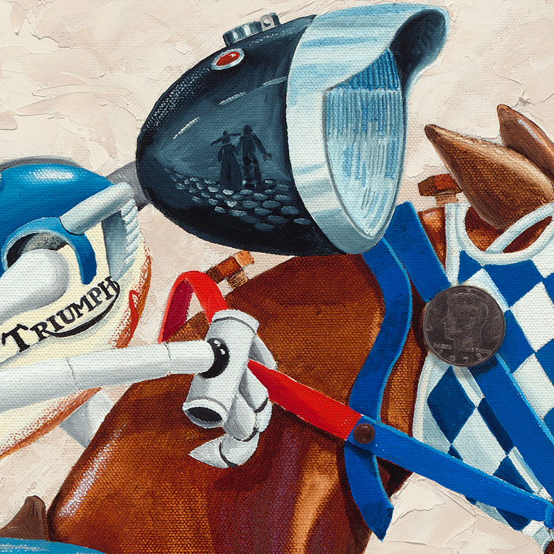#25p - A Day At The Races - Limited Edition Paper Giclee picture