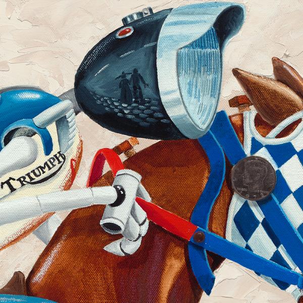 #25p - A Day At The Races - Limited Edition Paper Giclee picture