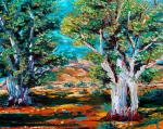 Eucalyptus Study - original oil painting