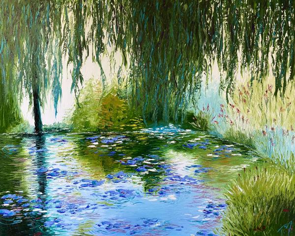 Memory of Monet - original oil painting