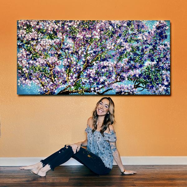 In Full Bloom - original oil painting picture