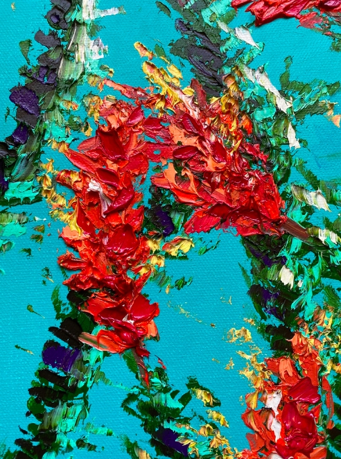 Out of Hand - original oil painting picture