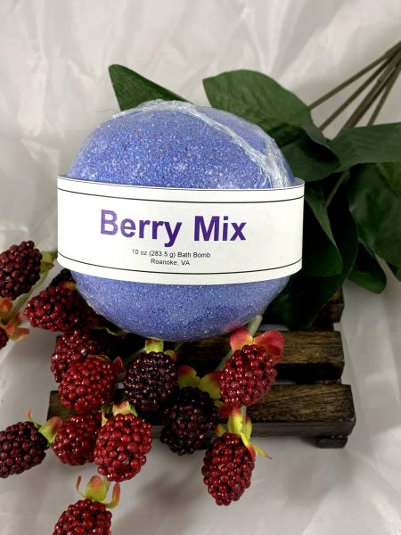 Berry Mix Scented Bath Bomb | Strawberry, Blueberry and Blackberry Scented Bath Bomb | Bath Bombs for Kids | Gifts for Her