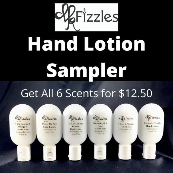 Hand Lotion Sampler | Holiday Hand Cream | Moisturizing Hand Lotion | Stocking Stuffers Under 5 | Teacher Gifts | Gifts for Her