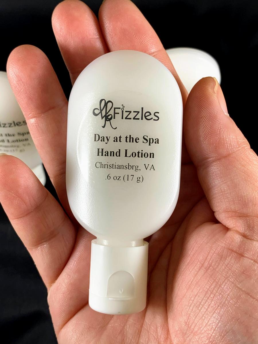 Day at the Spa Hand Lotion Small Hand Lotion Hand and Nail Cream