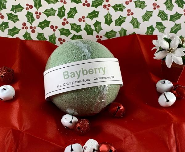 Bayberry Bath Bomb | Christmas Bath Bomb | Christmas Stocking Stuffer | Gifts for Her | Gifts Under 10