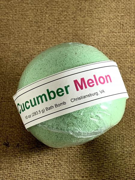 Cucumber Melon Homemade Large Bath Bomb | Christmas Gifts for Teens | Gifts Under 10 | Gifts for Her picture