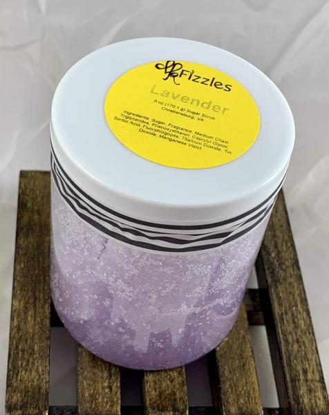 Lavender Coconut Oil Body Scrub | Simple Homemade Sugar Scrub | Gifts Under 10 | Self Care Kit Gift Set | Teen Stocking Stuffer picture
