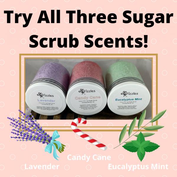 Lavender Coconut Oil Body Scrub | Simple Homemade Sugar Scrub | Gifts Under 10 | Self Care Kit Gift Set | Teen Stocking Stuffer picture