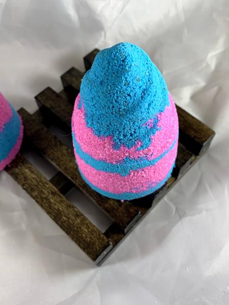 Cotton Candy Unicorn Horn Bath Bombs with Surprise Inside, Bath Bombs for Kids with Toys picture