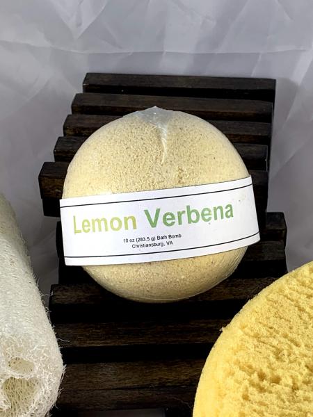 Lemon Verbena Bath Bomb | Homemade Bath Bombs | Teen Christmas Gift | Unique Stocking Stuffers Under 10 | Gifts for Her | Self Care Kit picture