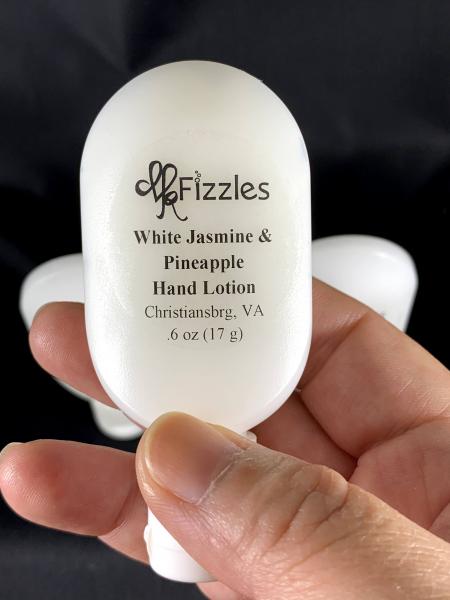 White Jasmine and Pineapple Hand Lotion | Small Hand Lotion | Hand and Nail Cream | Gifts Under 5 picture