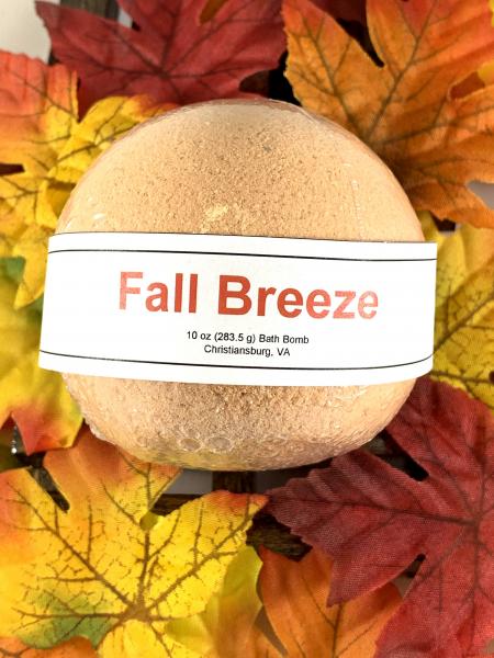 Fall Breeze Scented Large Bath Bomb | Homemade Bath Fizzy | Gifts Under 10 | Stocking Stuffers | Fall/Autumn Scents | Bath Bombs for Kids picture