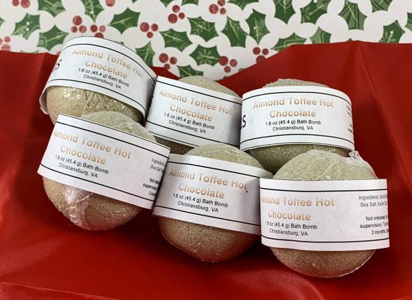 Holiday Mini Bath Bombs | Stocking Stuffers for Women | Gifts for Kids, Teachers, Co-Workers | Gifts for Her | Gifts Under 10 picture