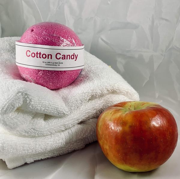 Cotton Candy Scented Large Bath Bomb | Fun Bath Bombs for Kids | Gifts Under 10 | Teen Christmas Gift | Stocking Stuffers Under 10 picture