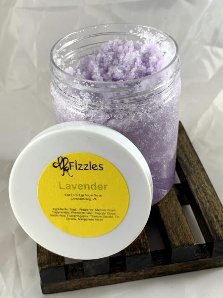 Lavender Coconut Oil Body Scrub | Simple Homemade Sugar Scrub | Gifts Under 10 | Self Care Kit Gift Set | Teen Stocking Stuffer picture