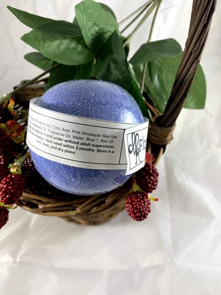 Berry Mix Scented Bath Bomb | Strawberry, Blueberry and Blackberry Scented Bath Bomb | Bath Bombs for Kids | Gifts for Her picture